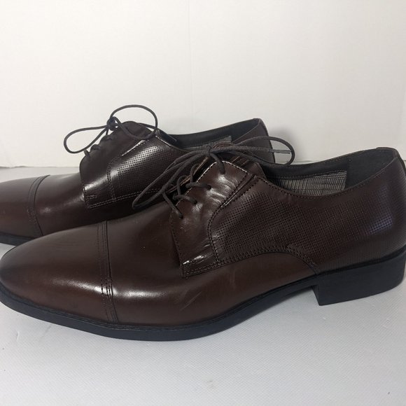 Section X Other - NEW- Men's Size 10.5M Section X Oxford Leather Dress Shoes (711SX0005) Brown